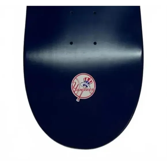 Supreme x New York Yankees Navy Skateboard Deck